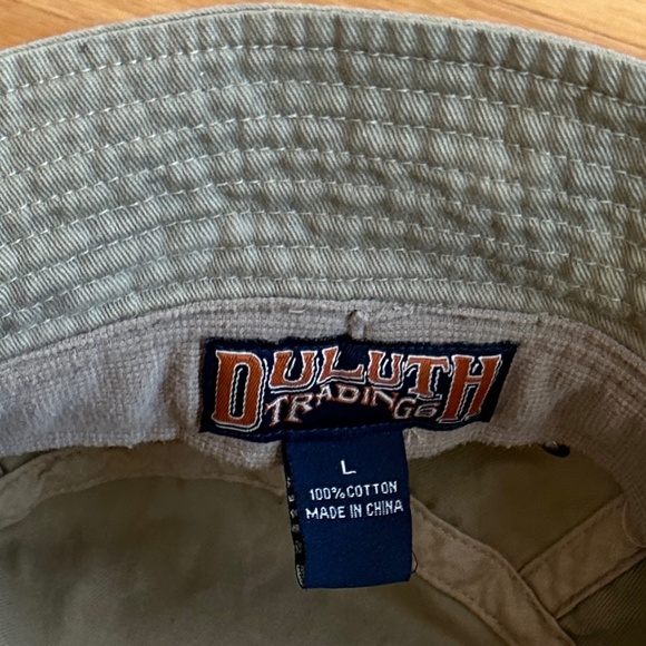 Duluth Trading Co Bucket Hat Cotton Khaki Size Large - Picture 9 of 13